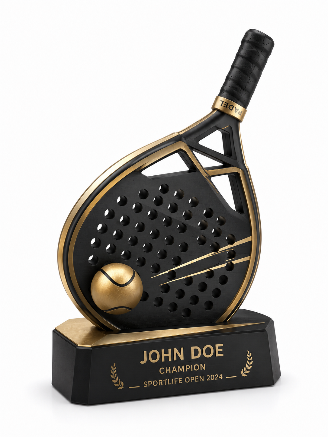 Trophée sport personnalisé